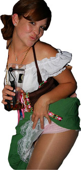 ragazza oktoberfest